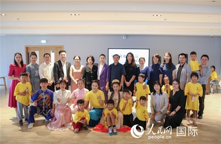 開營儀式部分嘉賓合影。人民網(wǎng)中東中心分社塔里克·易卜拉欣攝