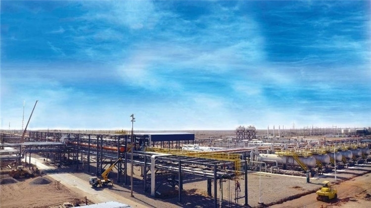 油田廠區(qū)一景。中國(guó)海油供圖