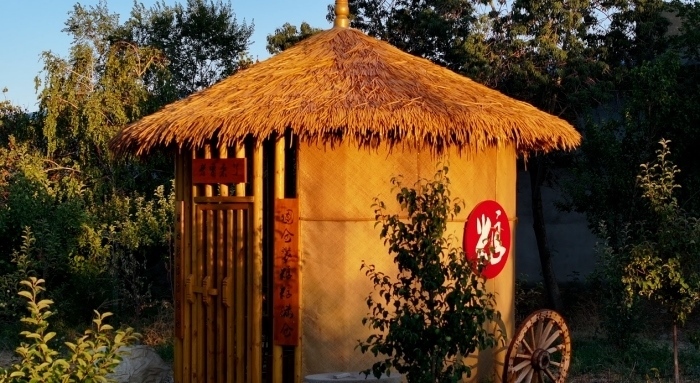 老奇臺(tái)人民法庭“土圓倉”調(diào)解室。老奇臺(tái)人民法庭供圖