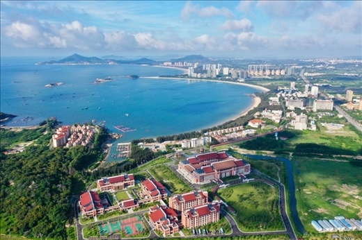 東山縣（無(wú)人機(jī)拍攝）。