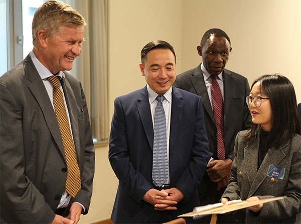 活動(dòng)現(xiàn)場(chǎng)。中國駐歐盟使團(tuán)供圖