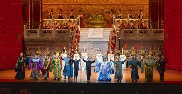 《圖蘭朵》演出劇照。何倫攝