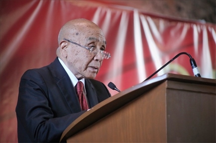 李子文致辭。主辦方供圖