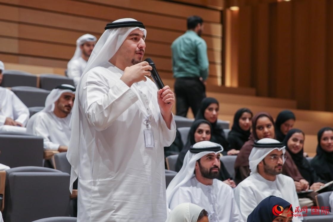 觀眾提問。人民網(wǎng) 塔里克·易卜拉欣攝