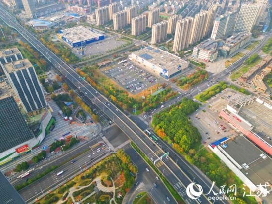 崇川區(qū)北大街便民商圈。人民網(wǎng)記者 王繼亮攝