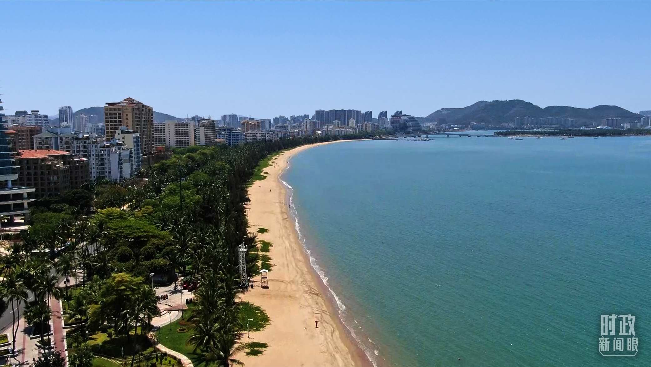 海南三亞。（總臺記者張偉克拍攝）