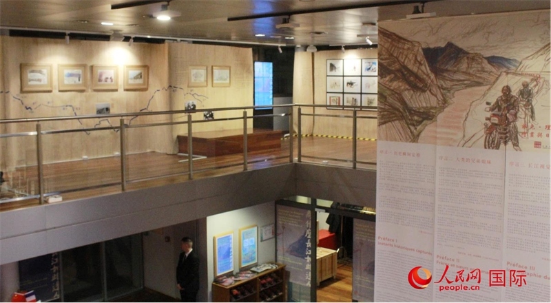 展覽現(xiàn)場(chǎng)。人民網(wǎng)記者 尚凱元攝