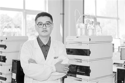 郭凱在實(shí)驗(yàn)室。 受訪者供圖