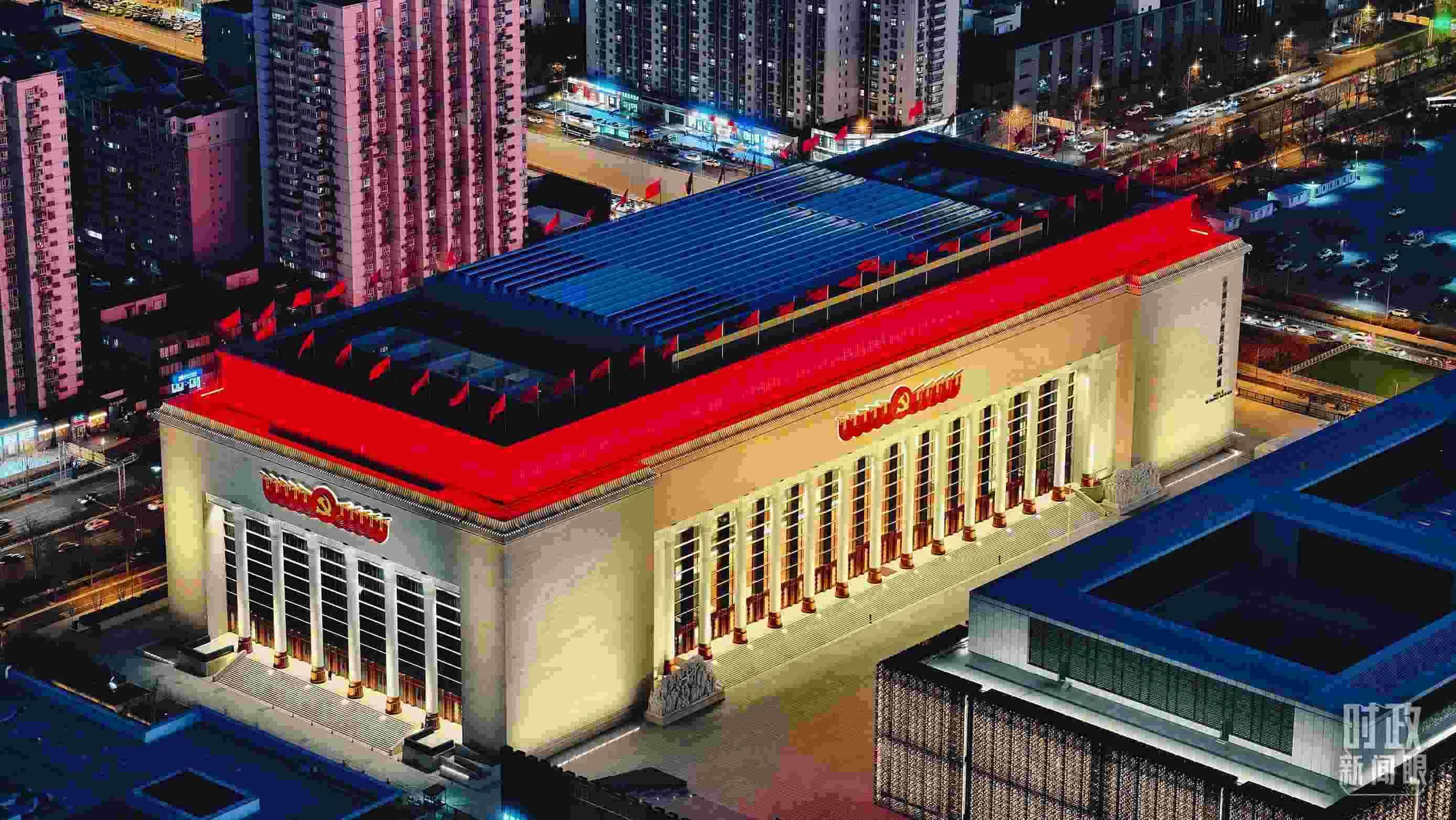 △中國共產(chǎn)黨歷史展覽館。（總臺央視記者張宇拍攝）