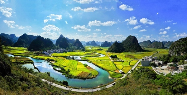 廣西天等都康田園風(fēng)光。主辦方供圖