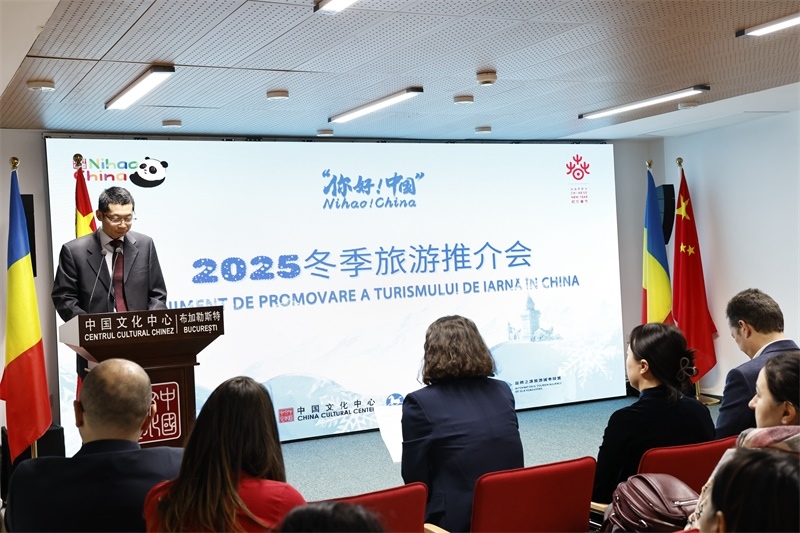 推介會現(xiàn)場。布加勒斯特中國文化中心供圖