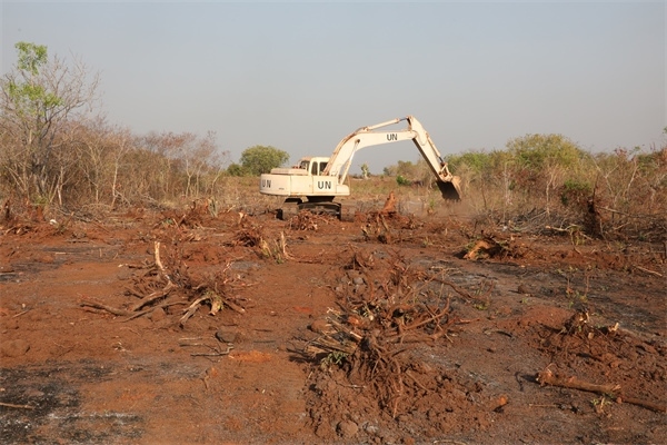 施工現(xiàn)場。張曉昆攝