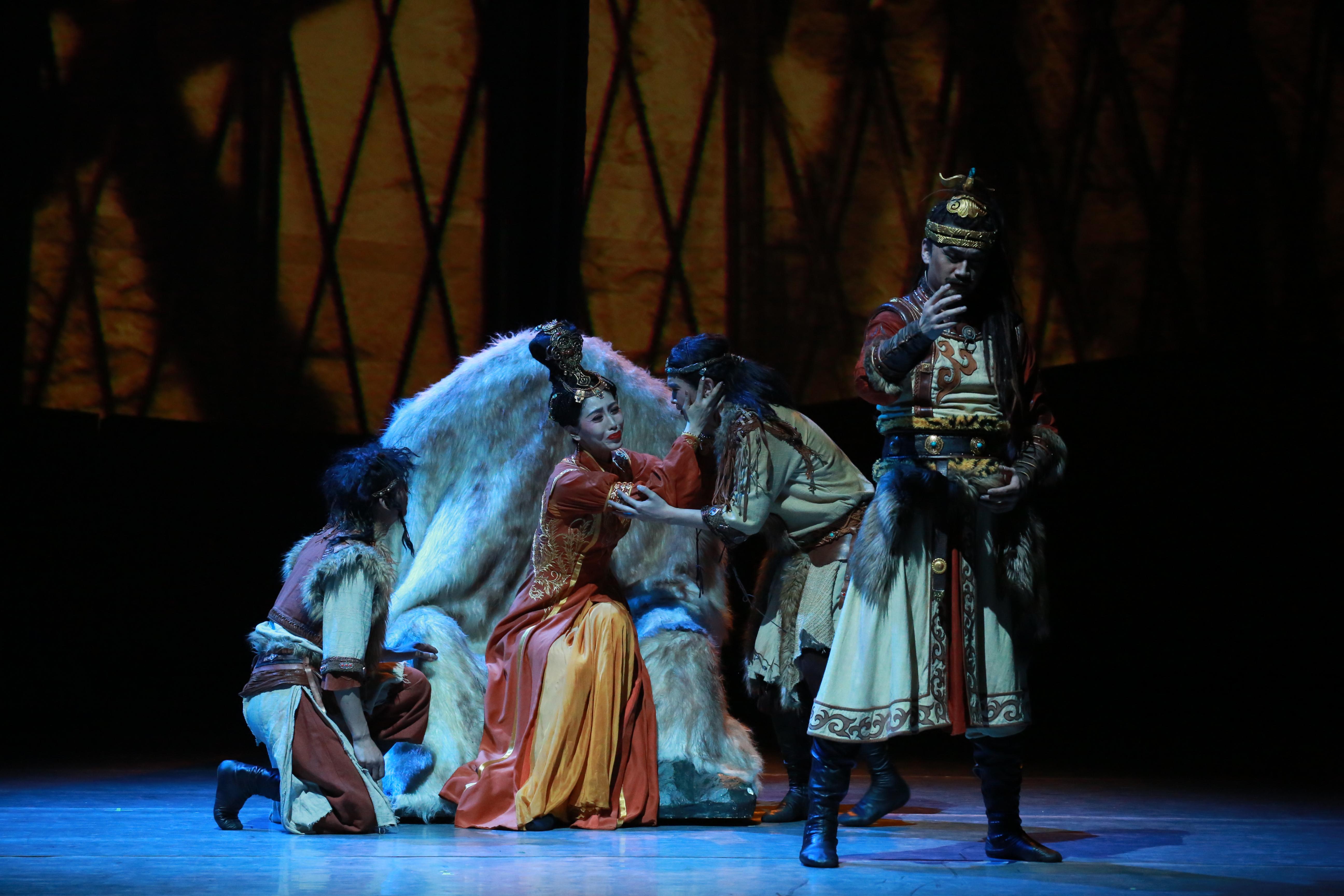 舞劇《胡笳十八拍》劇照。主辦方供圖