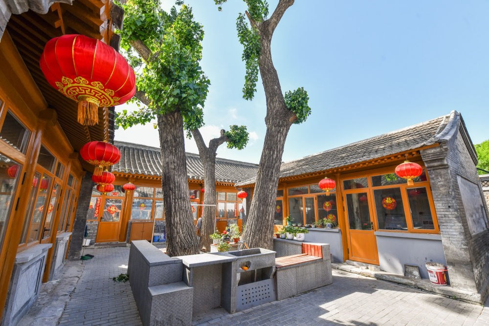 草廠胡同景觀。（受訪者供圖）