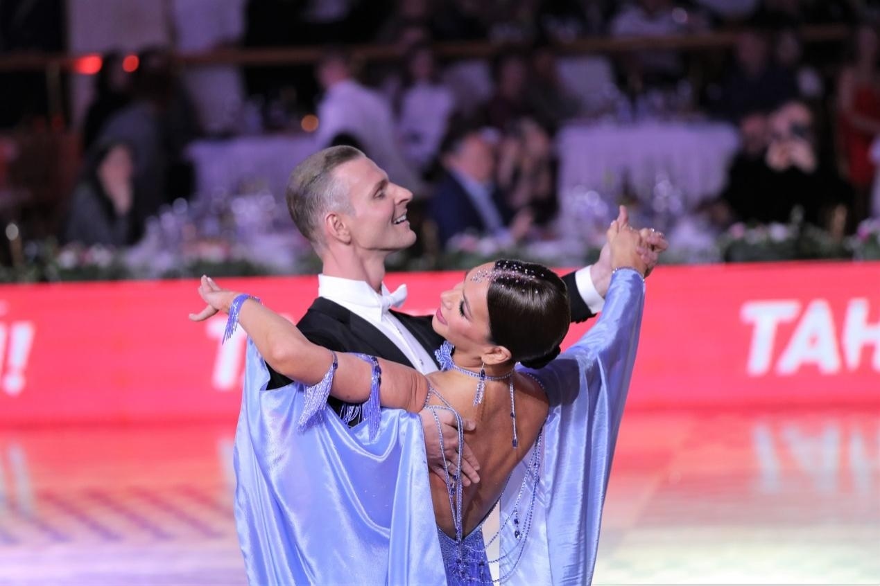 第七屆“克里姆林宮杯”國(guó)標(biāo)舞錦標(biāo)賽現(xiàn)場(chǎng)。于子恒攝