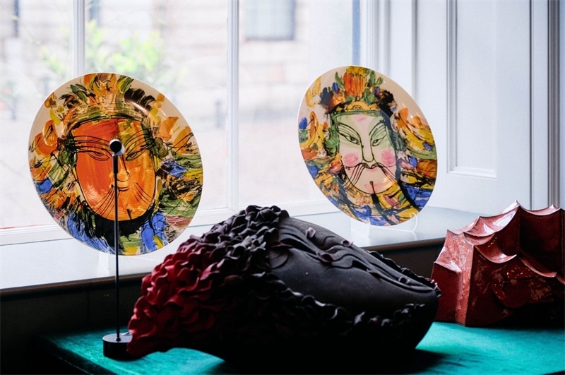 倫敦手工周中國館展品。楊浩鵬攝