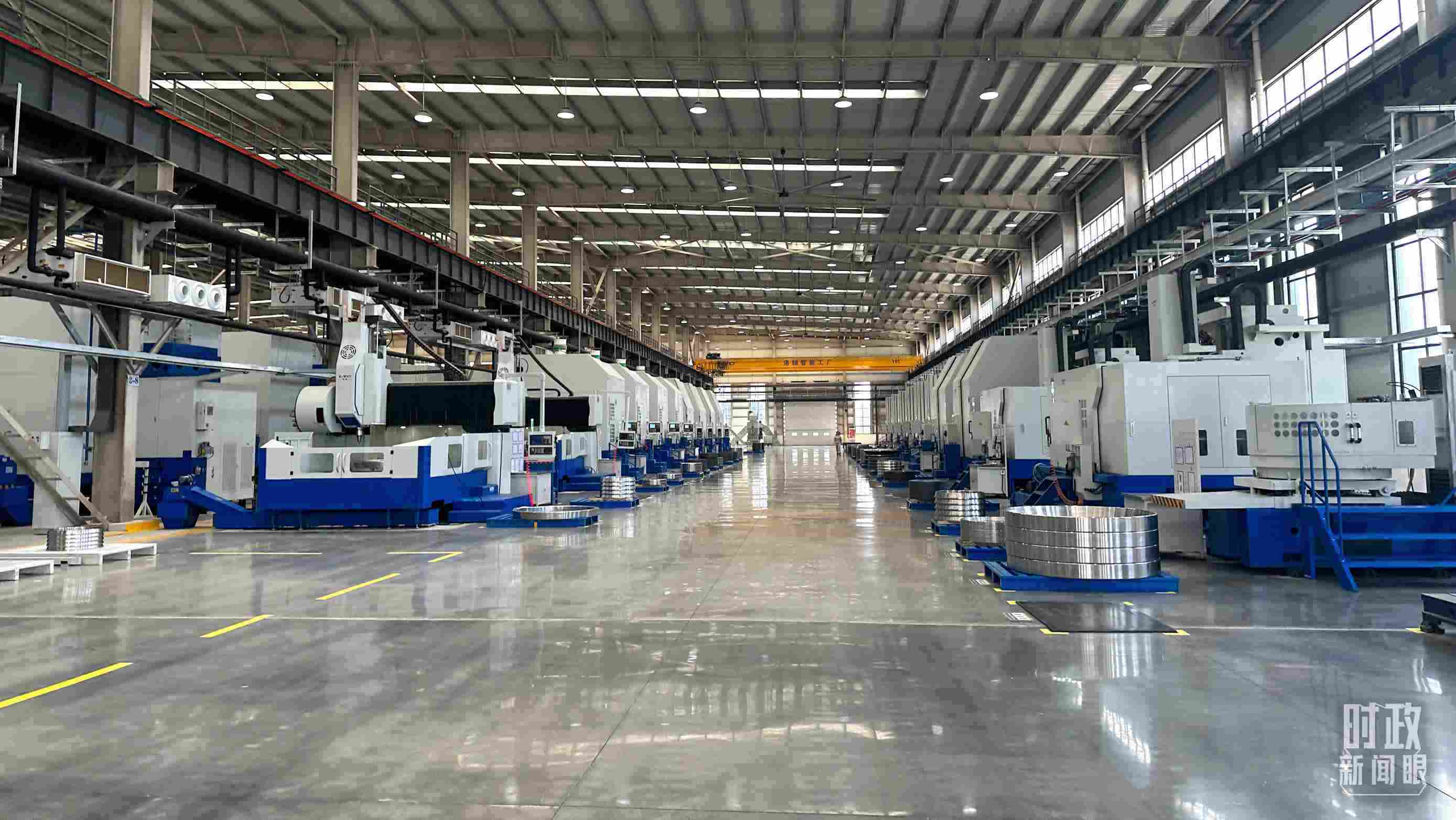 △洛軸智能工廠。（總臺央視記者趙化拍攝）